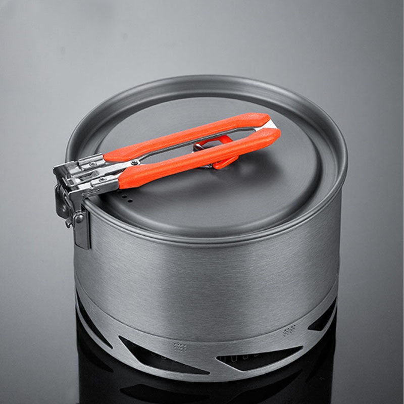 Camping Utensils Dishes Cookware Set For