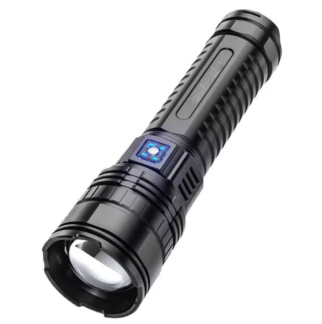 White Laser Flashlight Super Bright Zoom