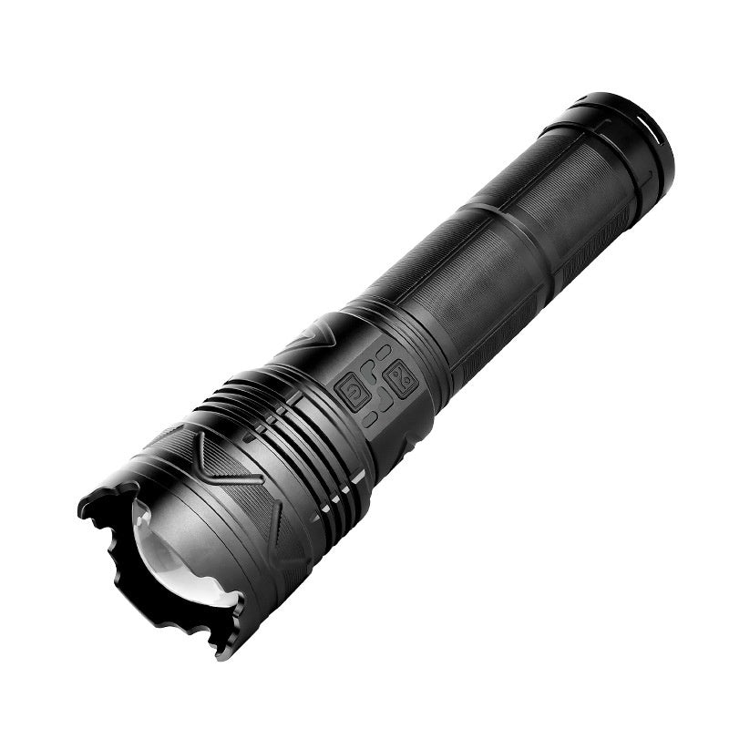 Outdoor Zoom Strong Light Flashlight