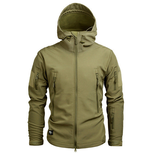 Jacket Male Digital Camouflage Fleece Female