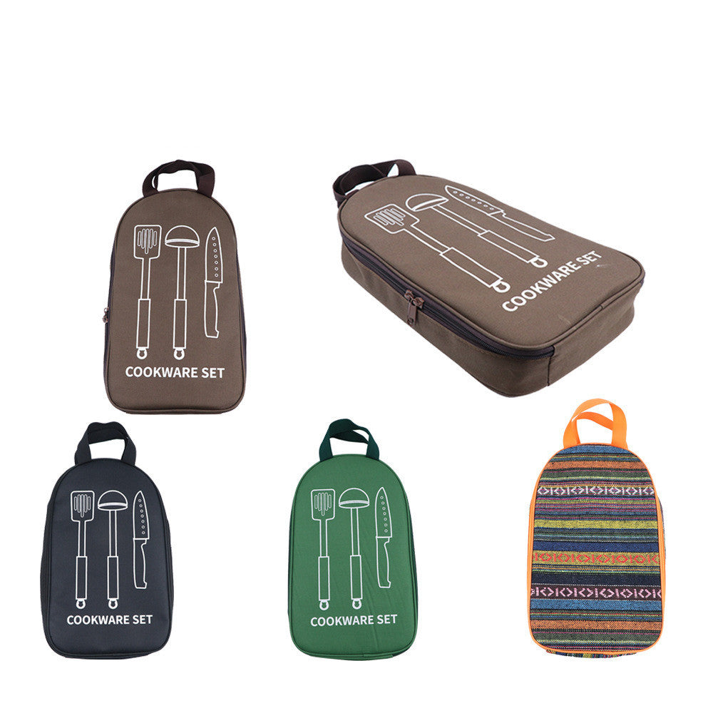 Camping Cooking Utensils Organizer Portable