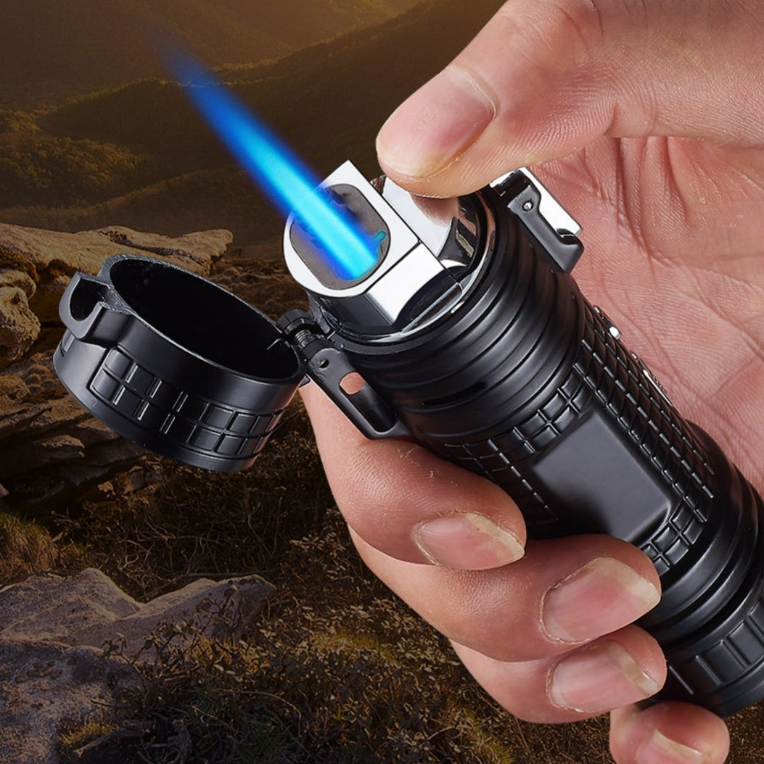 Three Use Waterproof Flashlight Lighter