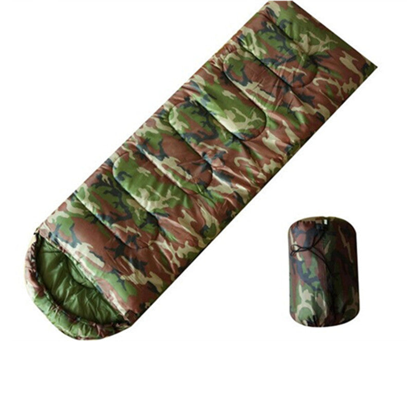 Camping camouflage sleeping bag