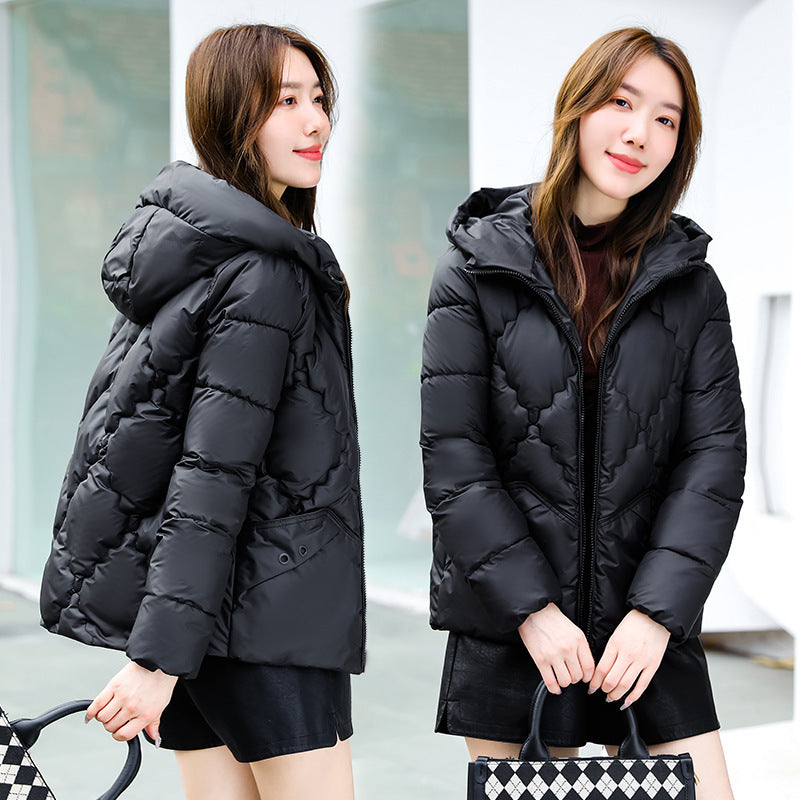Cotton Coat Rhombus Thickened Cotton
