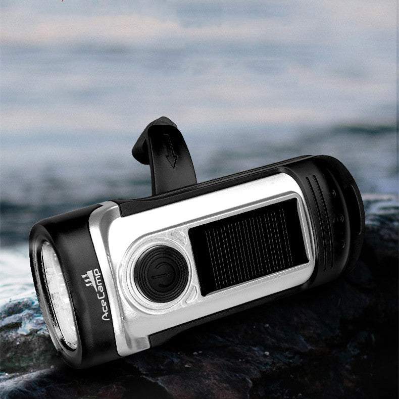 Outdoor Flashlight Solar Self-generating Led
