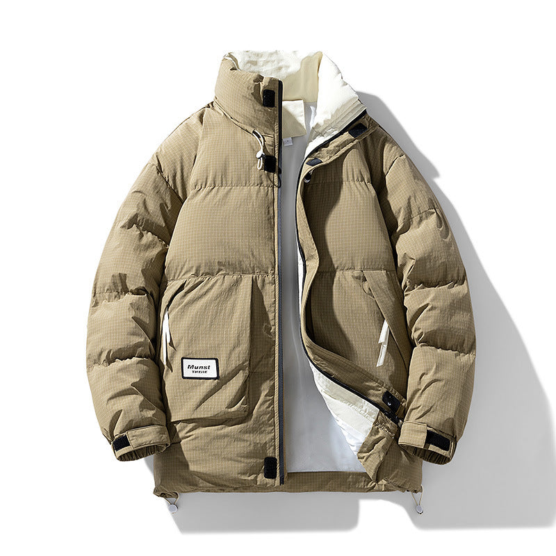 Men's Coat Fleece-lined Thickened