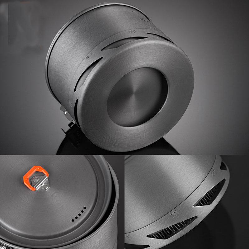 Camping Utensils Dishes Cookware Set For