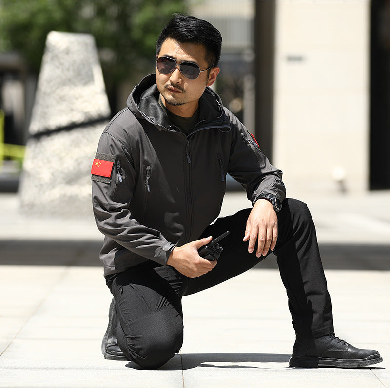 Men's Jacket Overalls Waterproof Fleece