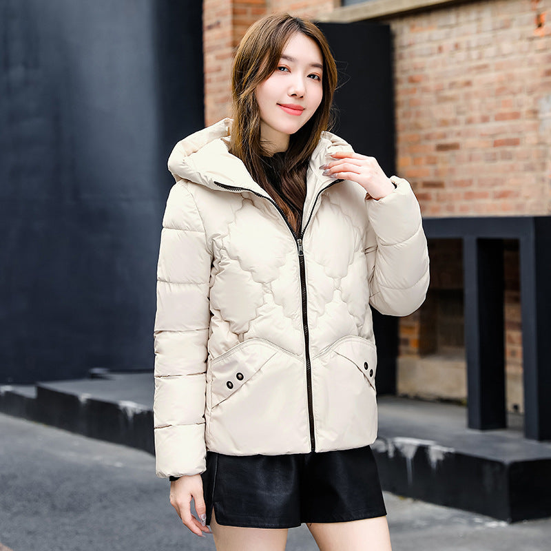 Cotton Coat Rhombus Thickened Cotton