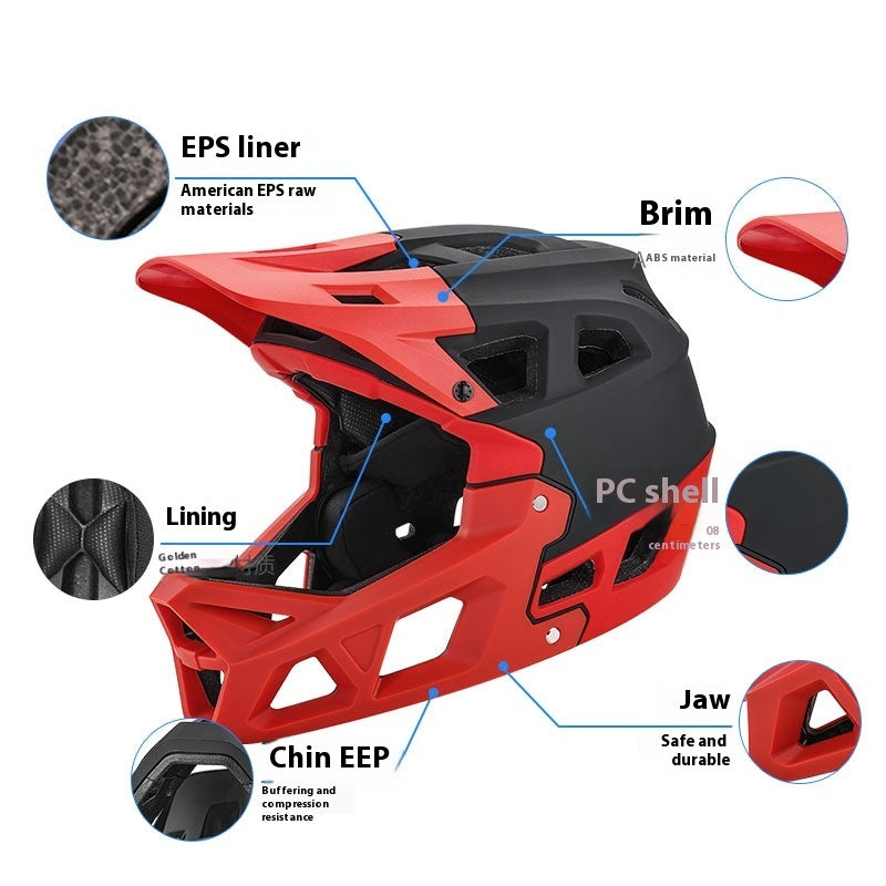 Mountain Bike Off-road Helmet Racing Race Downhill Riding