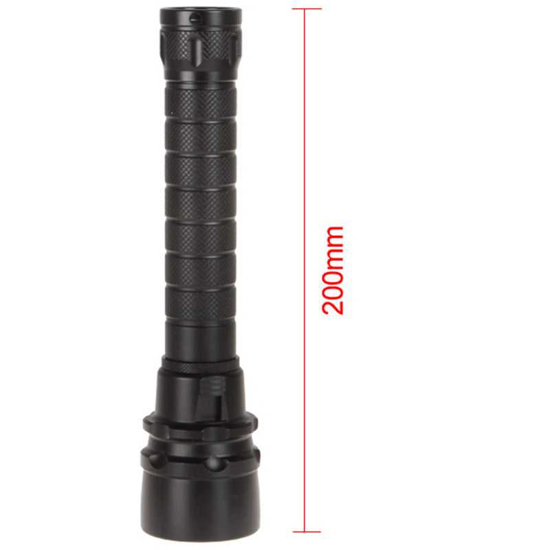 Aluminum alloy strong light rechargeable
