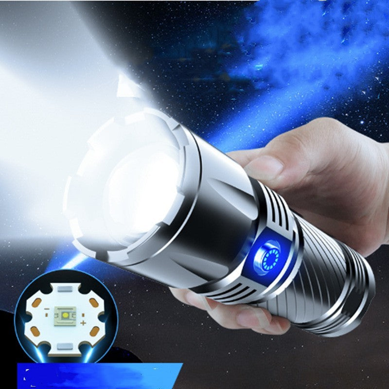 Aluminum Alloy White Laser Strong Light