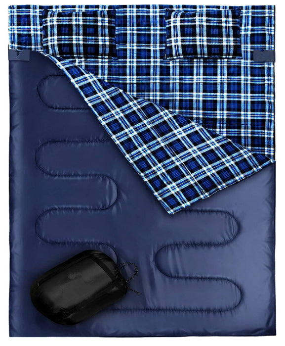Outdoor Camping Flannel Sleeping Bag