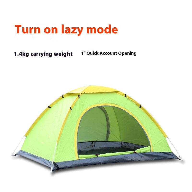 lazy tent Multi-person Camping Double-door Tent – Camp Crate Co