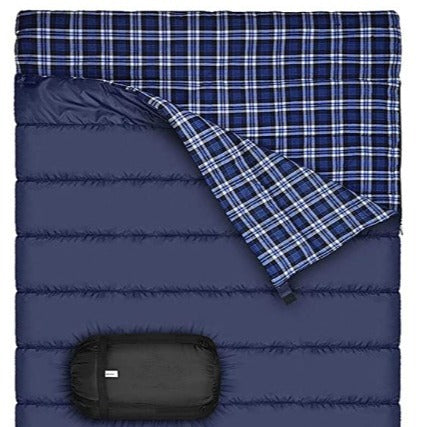 Outdoor Camping Flannel Sleeping Bag
