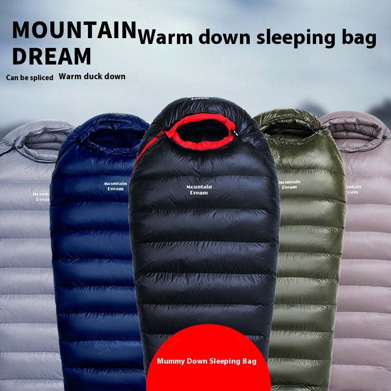 Cold-proof Duck Down Sleeping Bag